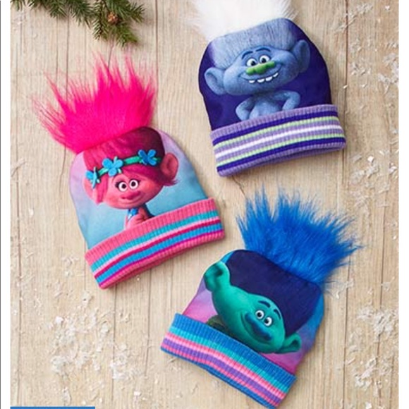 The Troll Poppy Hat with Hair - Picture 3 of 3