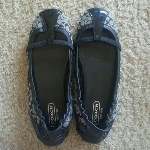Coach Signature C Flats