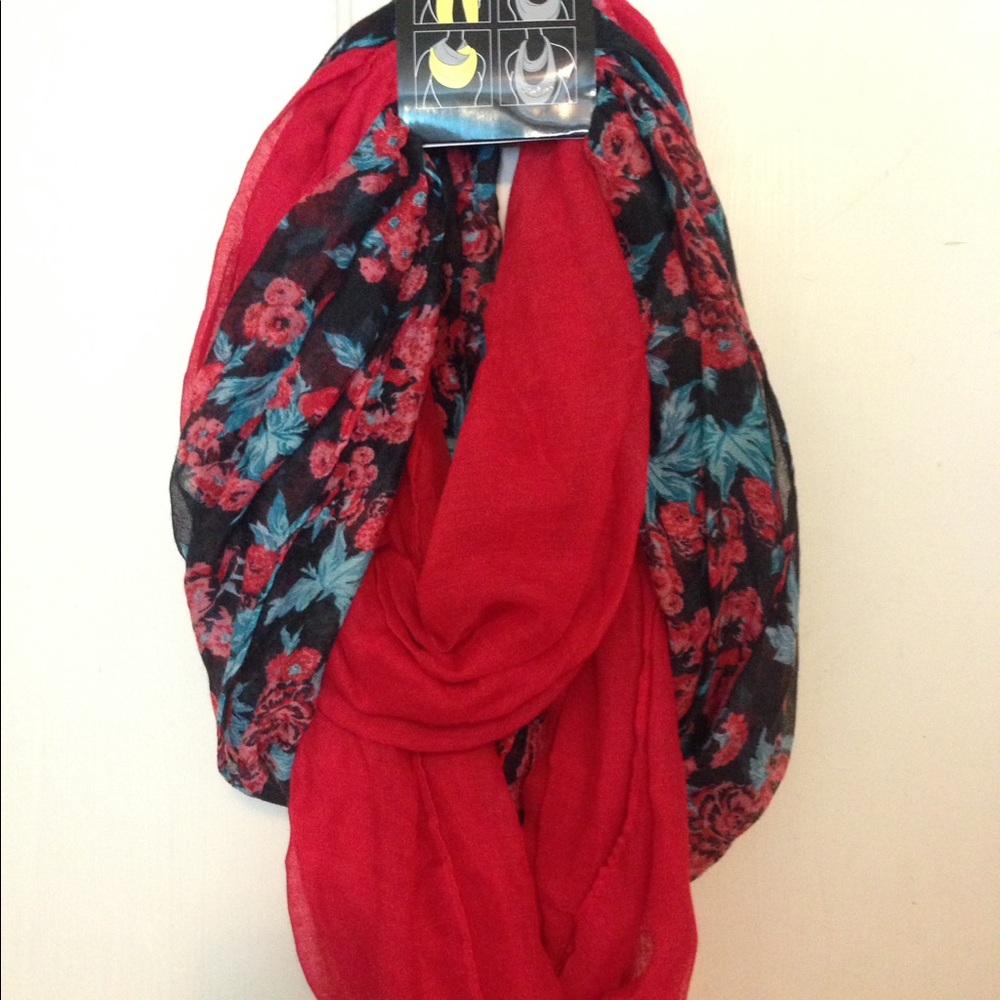Two infinity scarves!