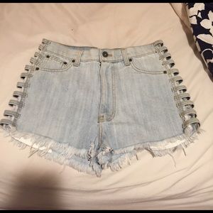 Lf carmar jean shorts
