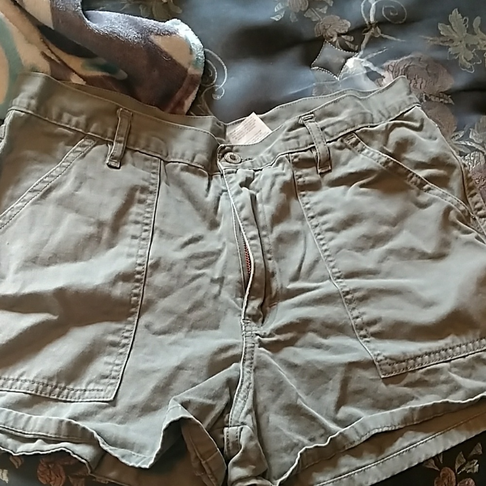 High waisted shorts