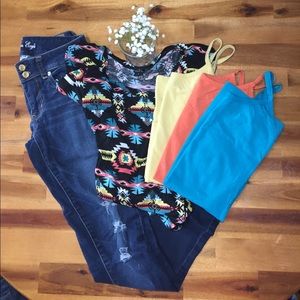 Long spaghetti strap under shirts