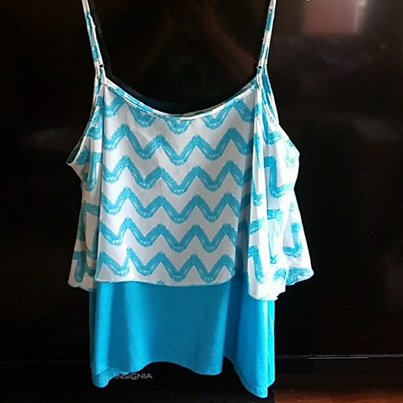 NWOT tank top size XXL/2X w/spaghetti straps - Picture 3 of 3