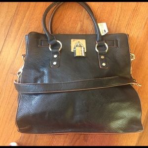 NWT Black and Silver Purse