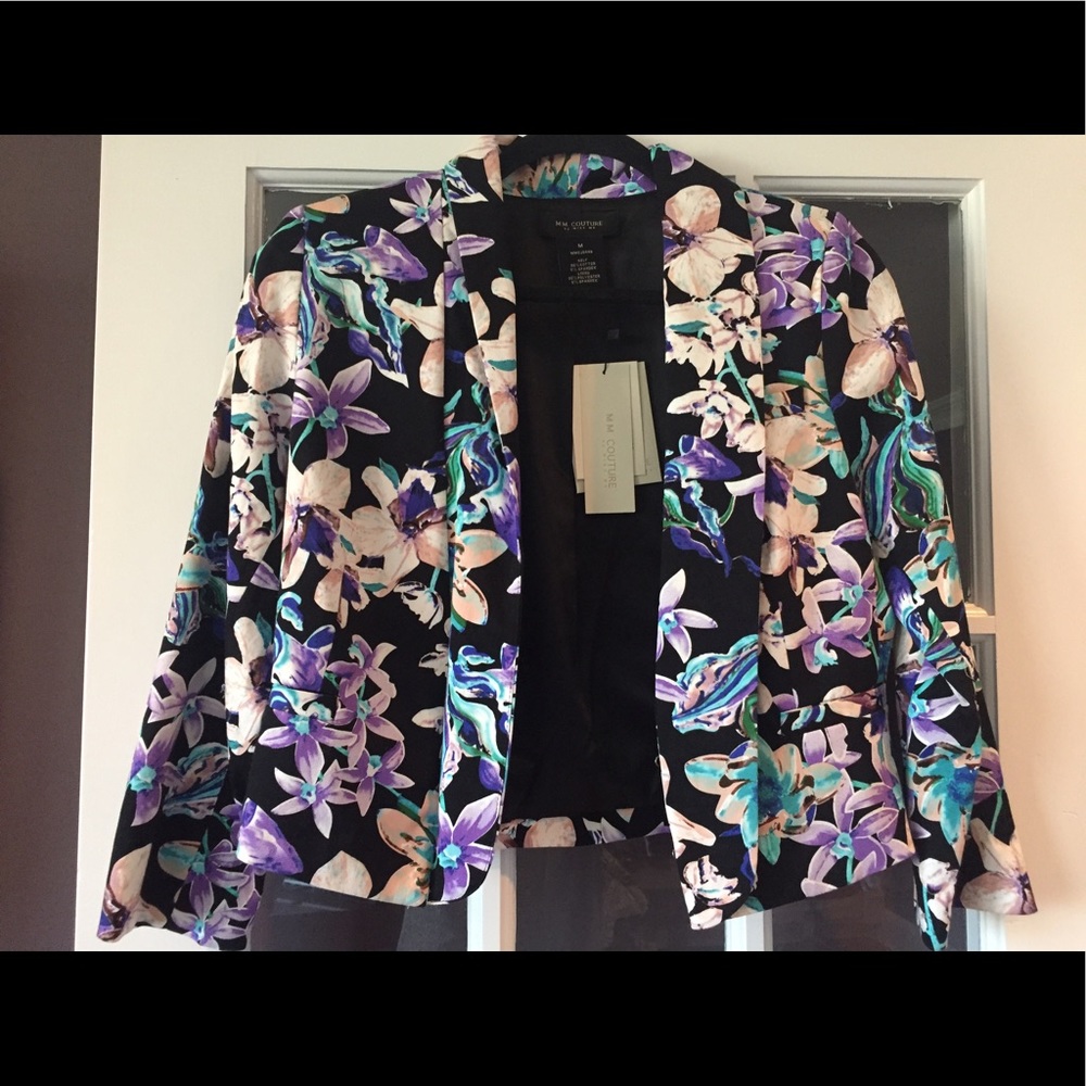 Floral Blazer