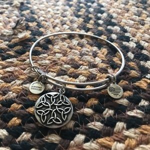 Alex and Ani endless knot bracelet