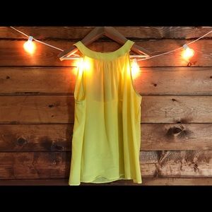 Banana Republic Yellow Tank