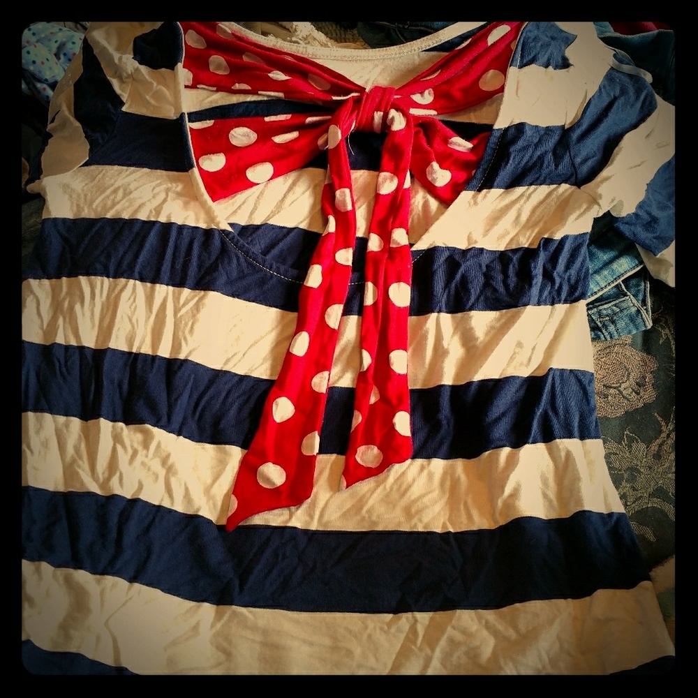 Quarter sleeve dress