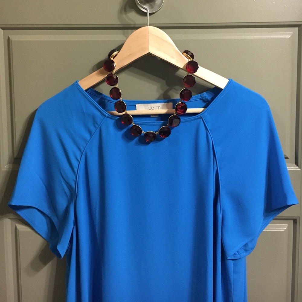 J Crew Circular Stone Necklace