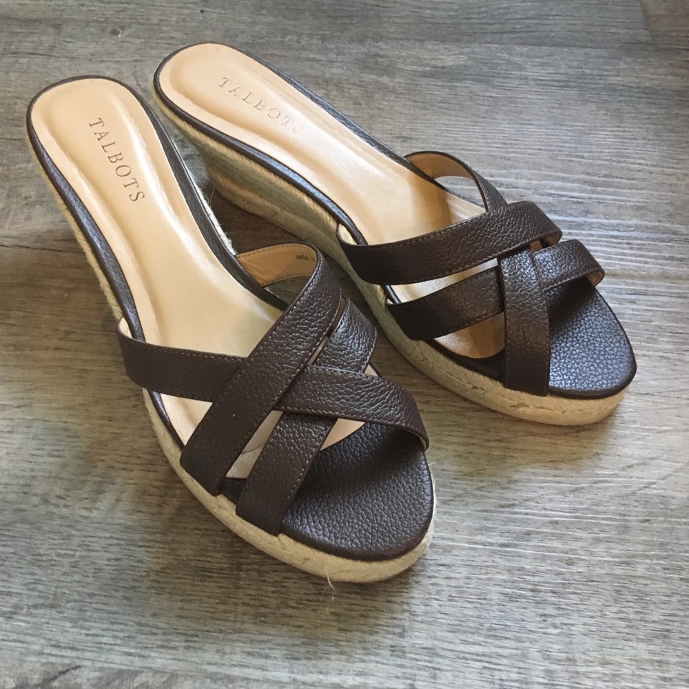 Talbots leather sandals