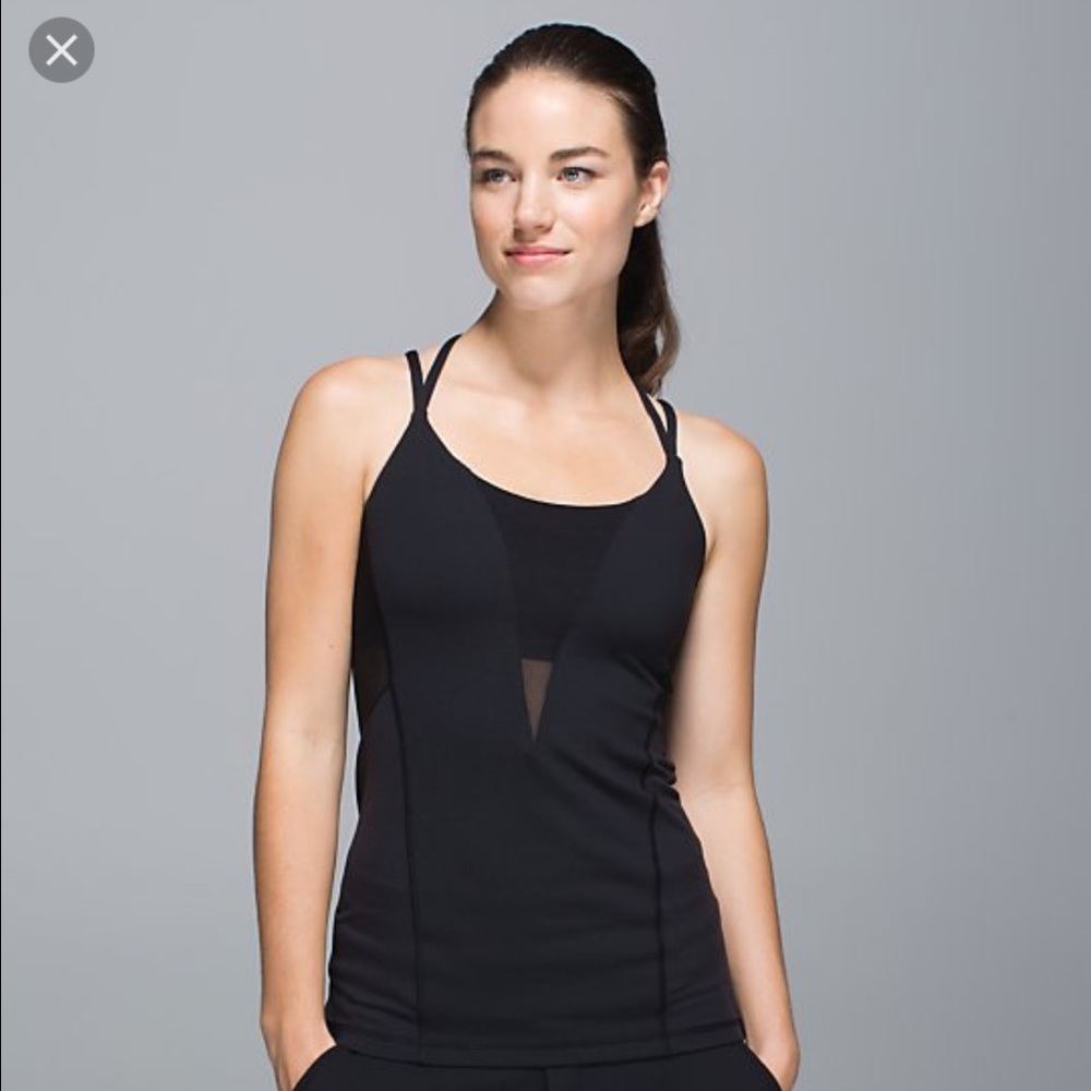 Lululemon Exquisite tank top, sz 4, Like New!