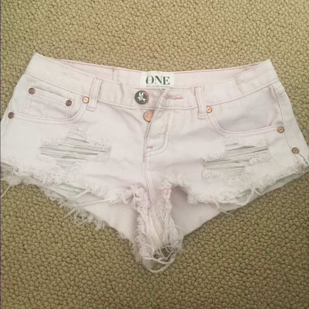 One Teaspoon Trash Whores Shorts