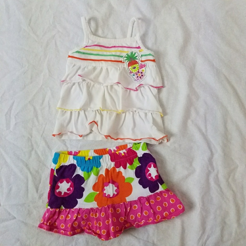 Summer Skort and Spaghetti Tank