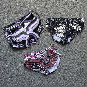 Lot of 3 Bellissma Activewear shorts, M