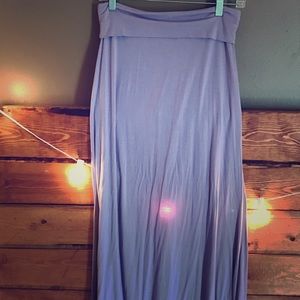 Pastel maxi skirt