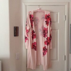 Springy long sweater, size XL.