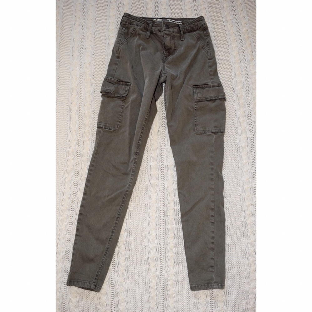 Mossimo Olive Green Skinny Pants