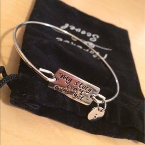 Silver bangle
