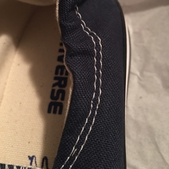 Navy Converse Shore Line Slip - Picture 3 of 4