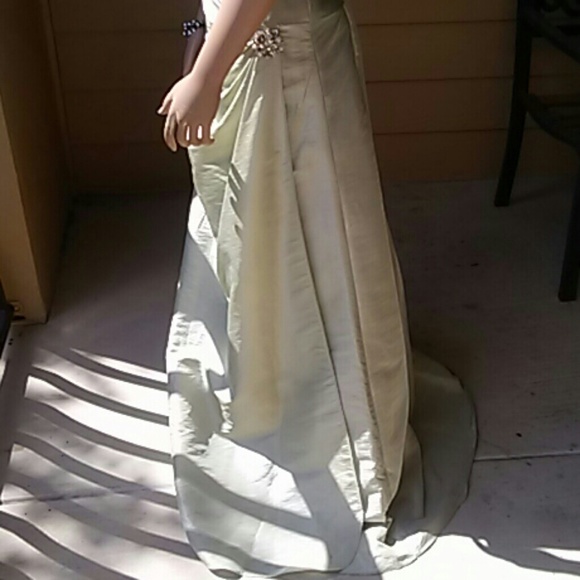 🇺🇸Strapless Formal A-Line Dress - Picture 3 of 6