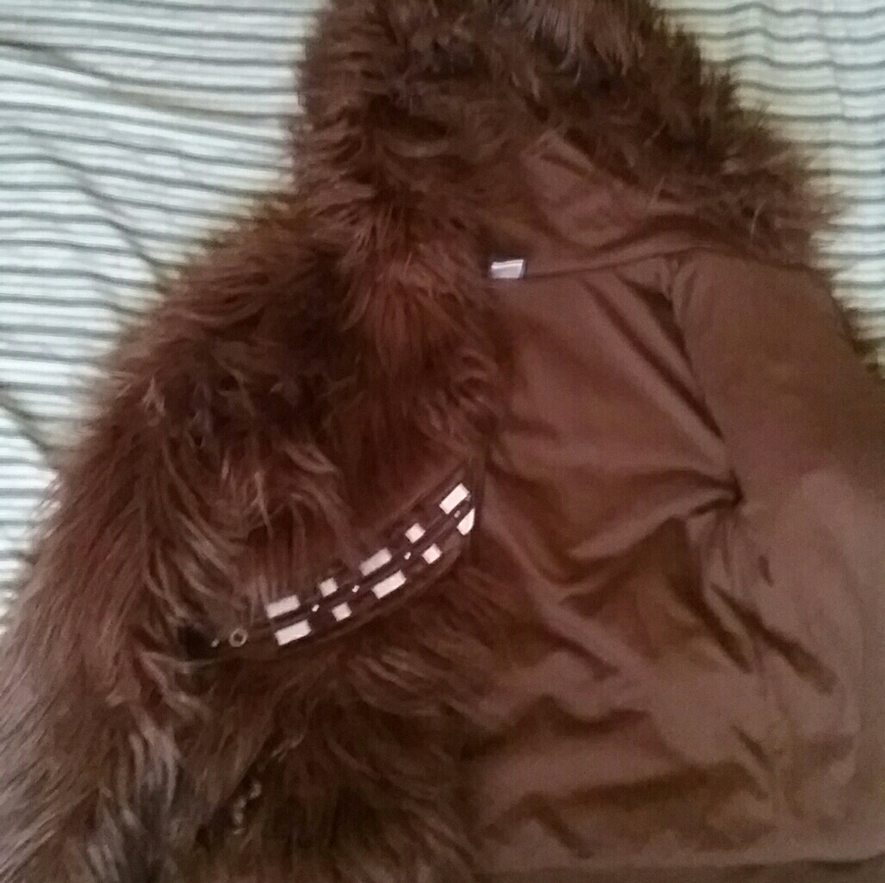 Star Wars Chewbacca fur zipup hoodie