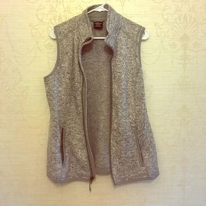 Warm grey vest