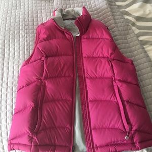 L.L. Bean Pink Puffy Vest