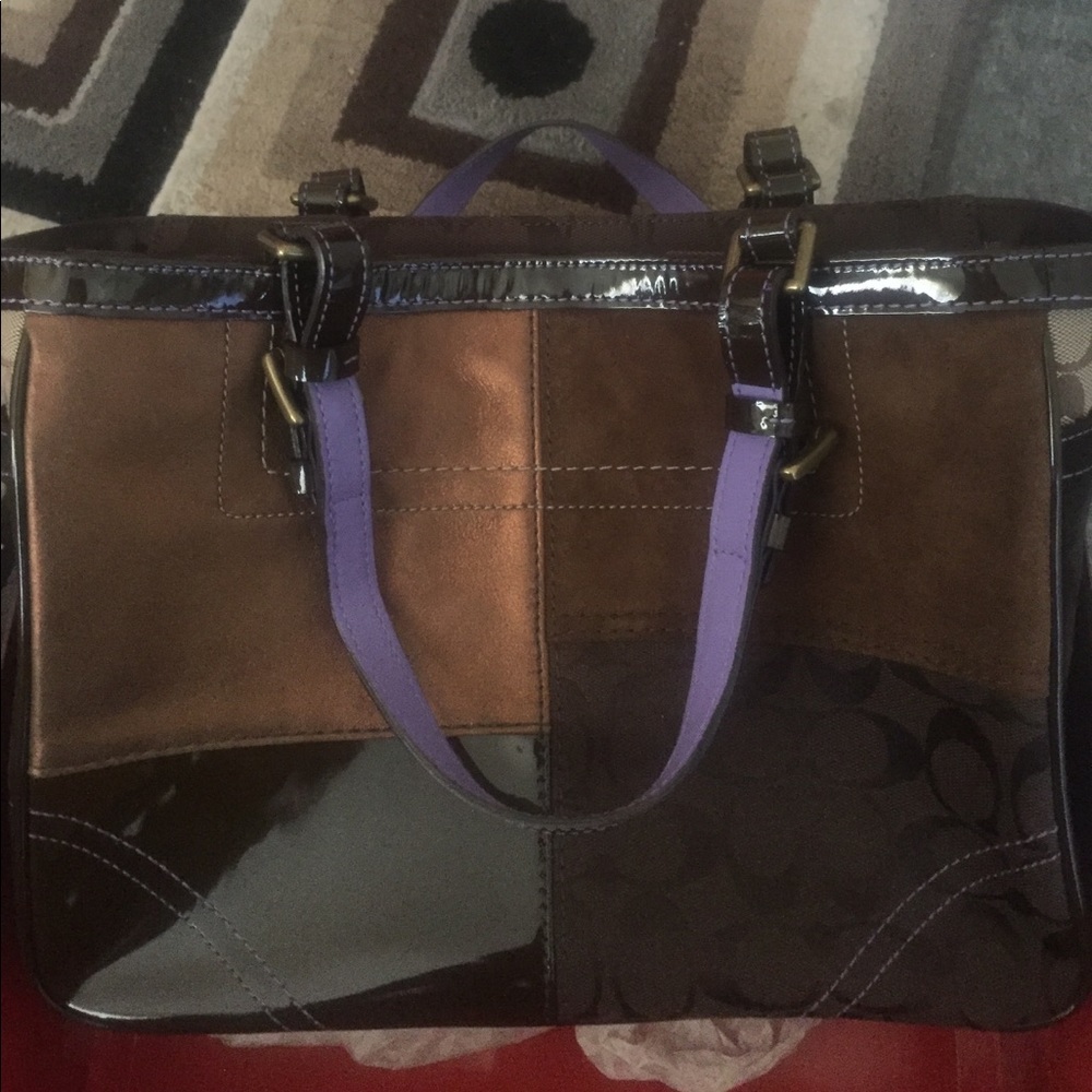 Coach Multi Patch Bag