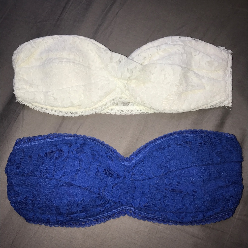 Abercrombie Bandeaus (2) Never Worn