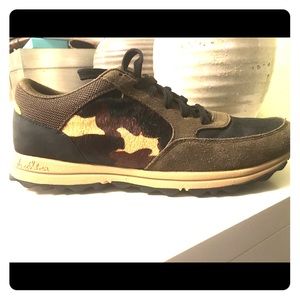 Sam Edelman fashion sneaker leopard print like new