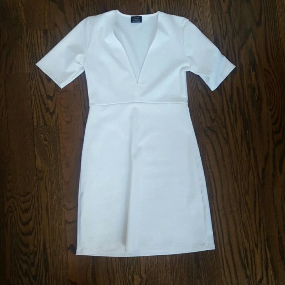 White Zara mini dress, sz M