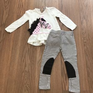 Toddler girl 2T cowgirl outfit.