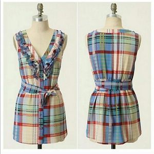 Anthropology top with sash