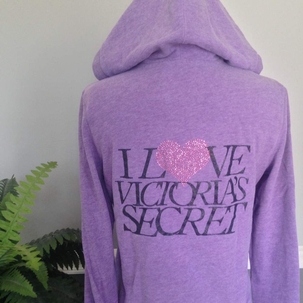 🐞Victoria's Secret Supermodel Zip Up Hoodie