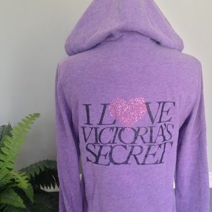 🐞Victoria's Secret Supermodel Zip Up Hoodie
