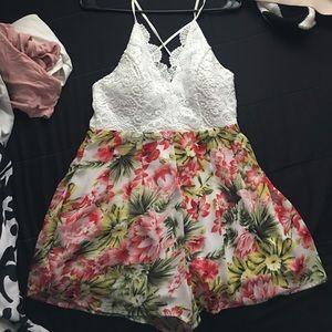 Floral romper