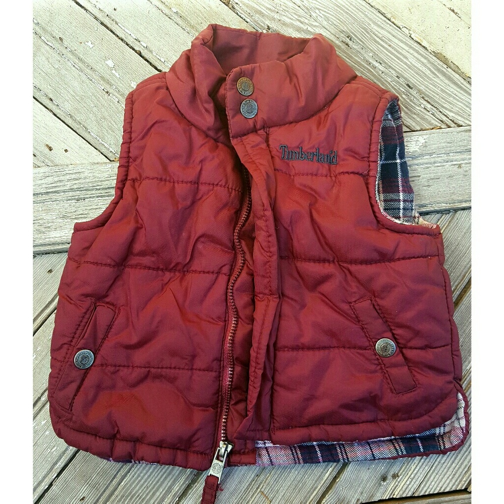 Toddler timberland puffy vest