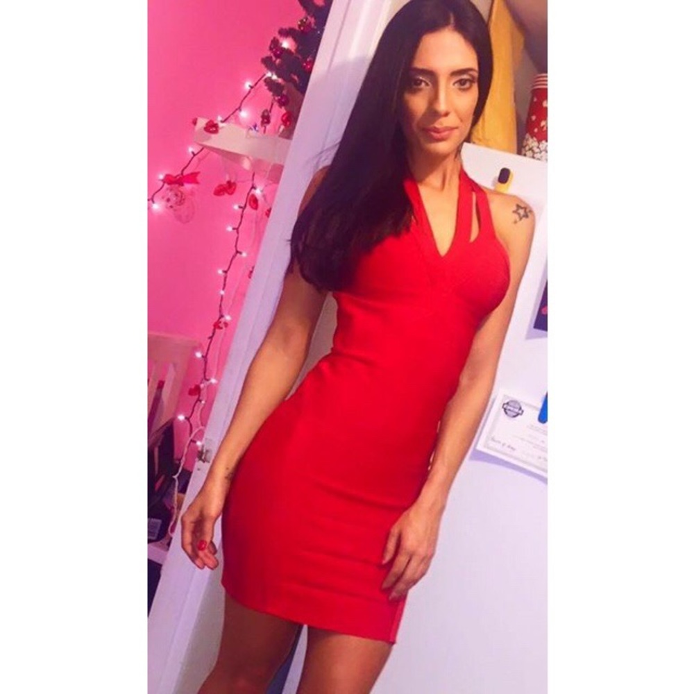 Red Dress worn twice.