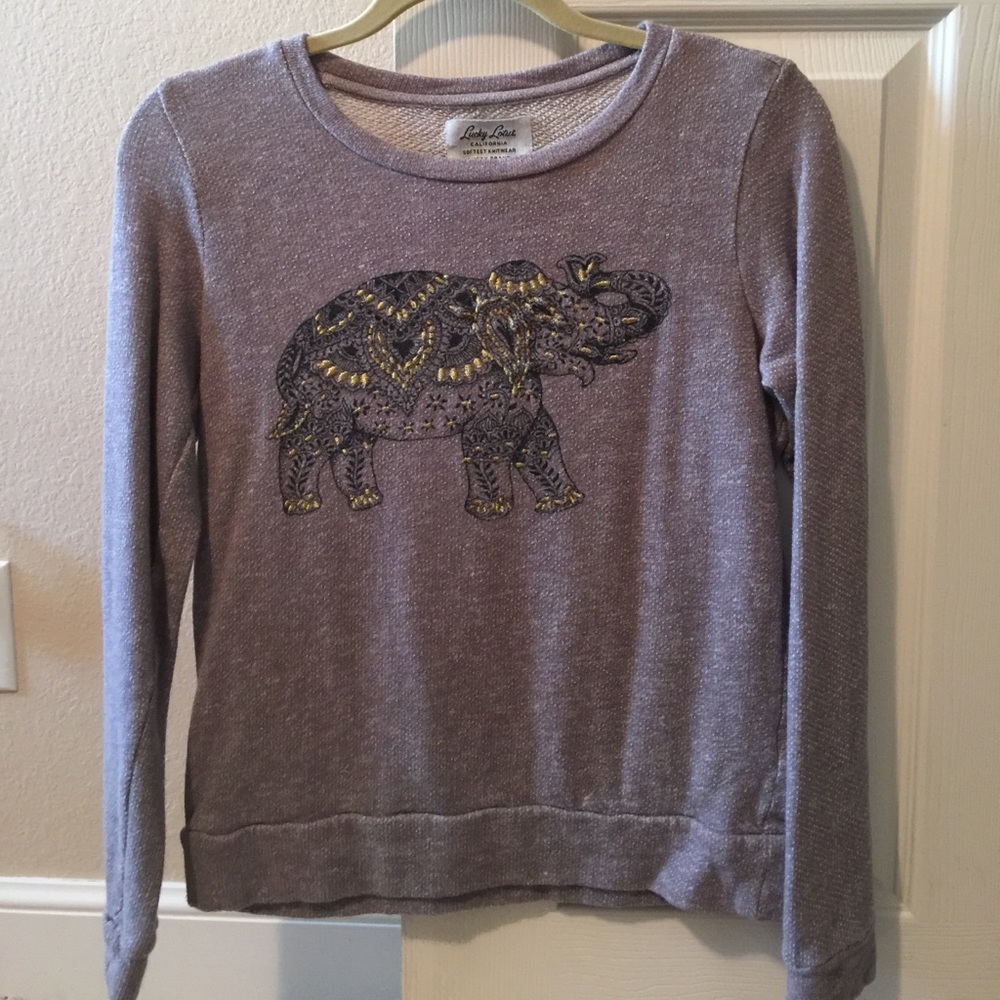 Reduced!! Lucky brand sweatshirt.