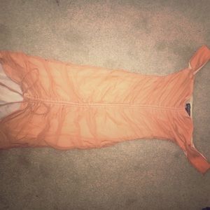 Fashion nova dress!! In peach