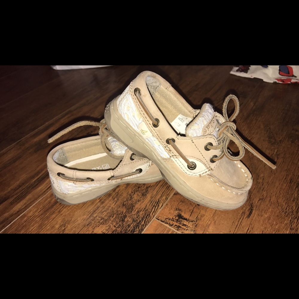 Toddler Girls size 8 Sperry boat shoes