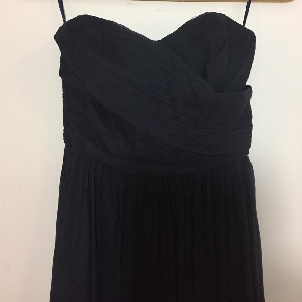 J Crew strapless gown