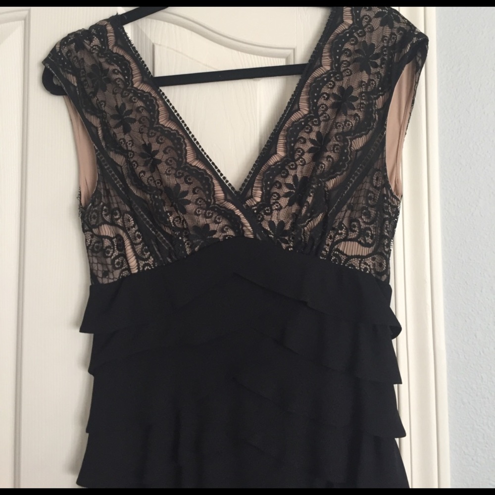 Black long dress