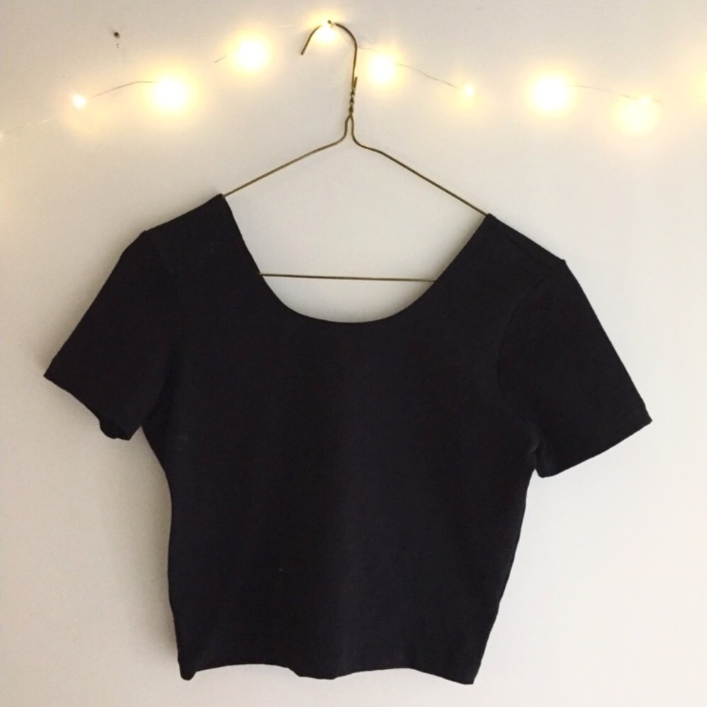 SOLDⓂ️♥️AA Jersey Crop Tee