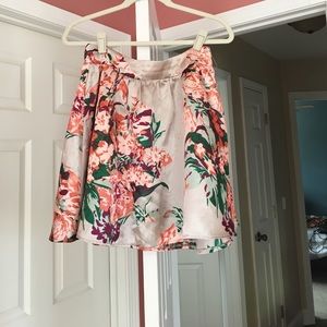 Cute floral skirt from express