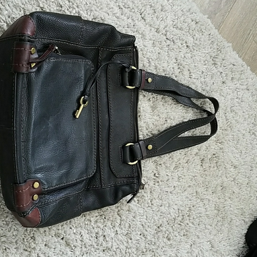 Leather Fossil Handbag
