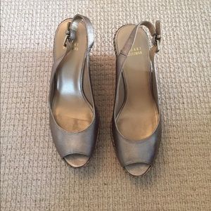 New in Box Stuart Weitzman Wedges