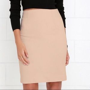 Perfect pencil skirt!