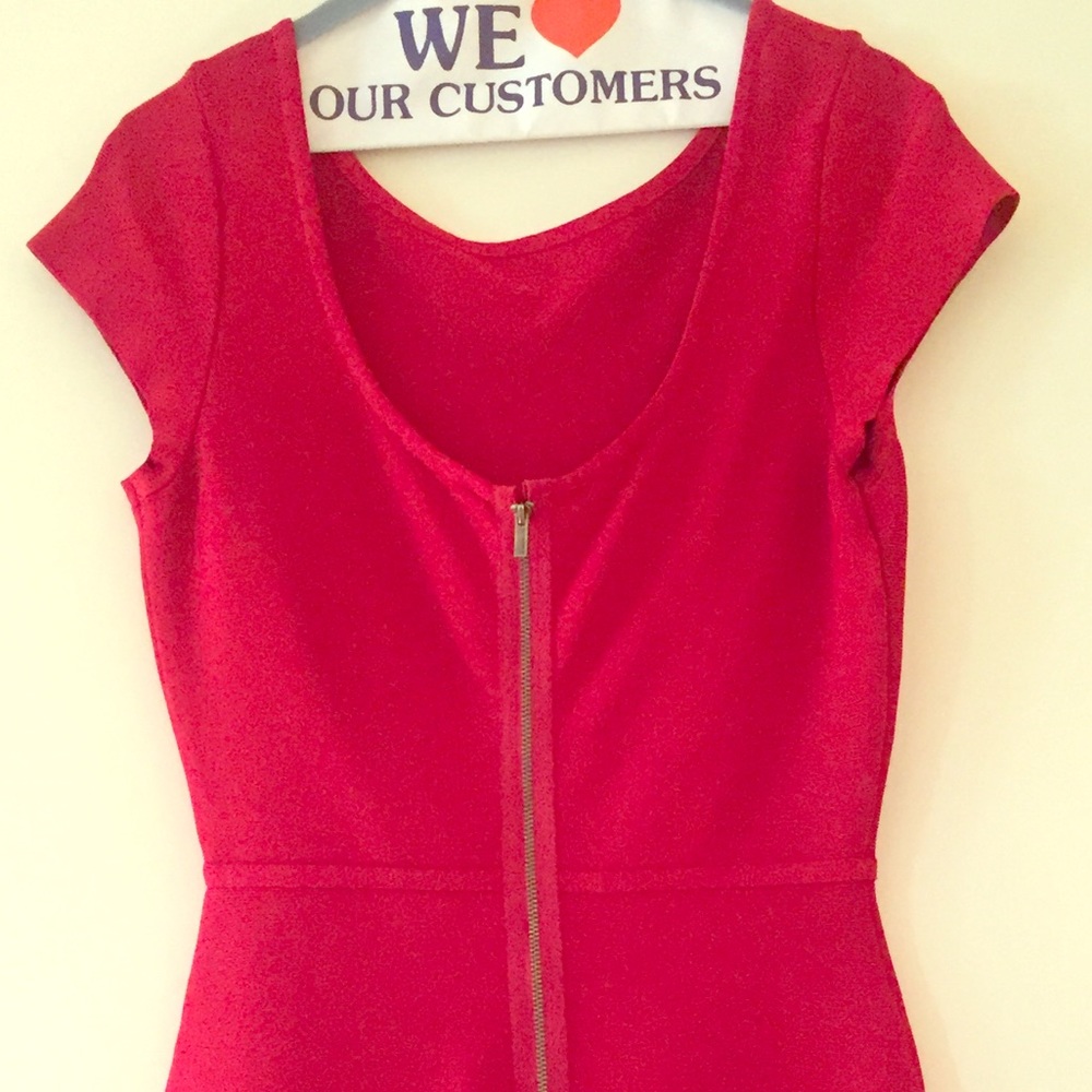 BCBG Red Bodycon Dress