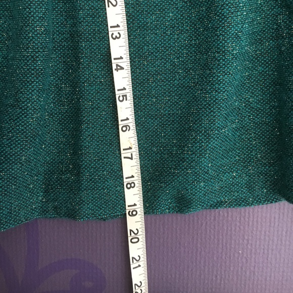 NWT Teal Tweed Skirt - Picture 6 of 6